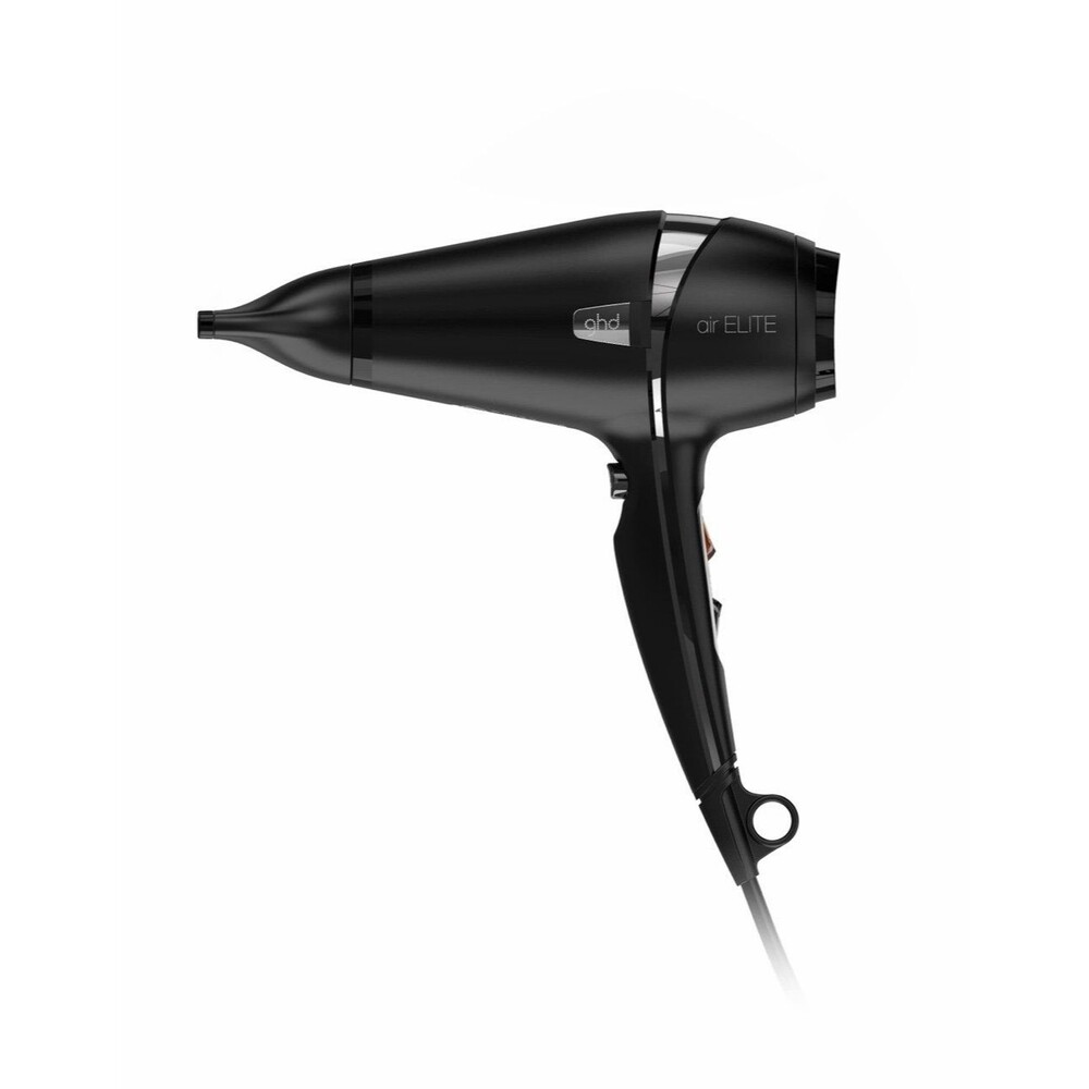 ghd air elite 1875W Matte Black Professional Hair Dryer with gold Accents